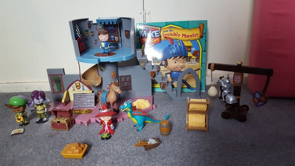mike the knight castle playset
